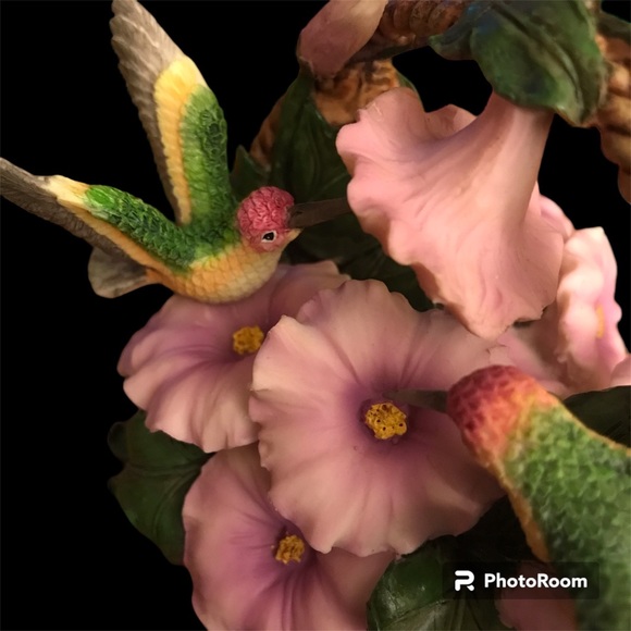 Heritage House Basket of Springtime DeVinci Bonded Porcelain Sculpture |Limited - Picture 5 of 15